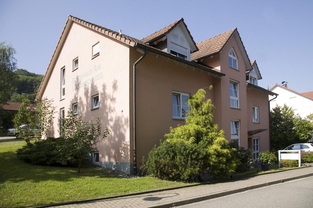 Gaestehaus Am Wasserschloss & Restaurant Wasserschloss Inzlingen Bagian luar foto